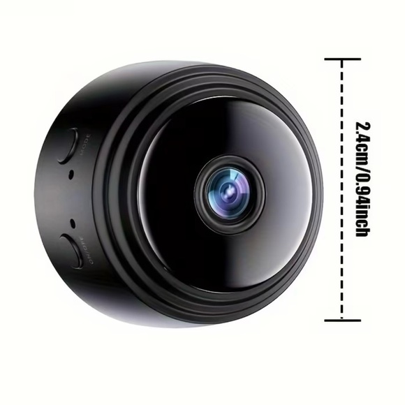 Compact Black Mini Camera - Picture 2 of 8